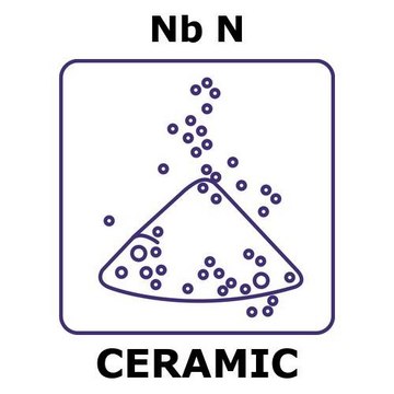 Niobium nitride powder, max. particle size 150 micron, weight 200&#160;g, purity 99%