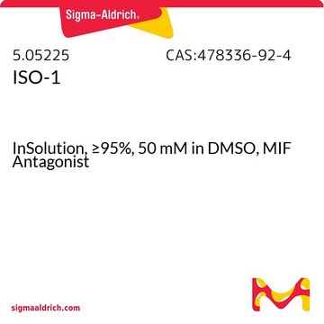 ISO-1 InSolution, &#8805;95%, 50 mM in DMSO, MIF Antagonist