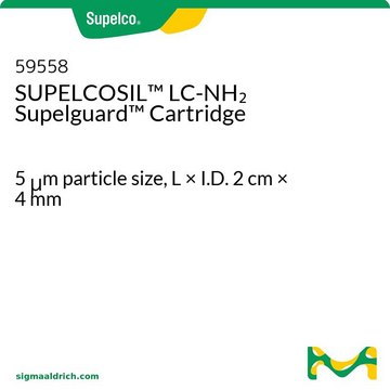 SUPELCOSIL&#8482; LC-NH2 Supelguard Cartridge 5&#160;&#956;m particle size, L × I.D. 2&#160;cm × 4&#160;mm