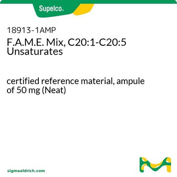 F.A.M.E. Mix, C20:1-C20:5 Unsaturates certified reference material, ampule of 50&#160;mg (Neat)