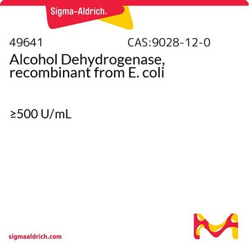 Alcohol Dehydrogenase, recombinant from E. coli &#8805;500&#160;U/mL