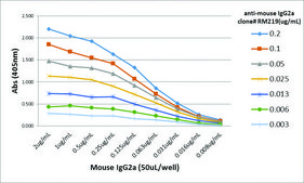 Anti-Mouse IgG2a antibody, Rabbit monoclonal recombinant, expressed in HEK 293 cells, clone RM219, purified immunoglobulin