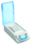 myBlock ll digital dry bath with 2 Quick-Flip blocks for tube strips and plates, AC/DC input 230 V AC, UK plug