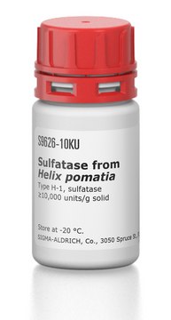 Sulfatase from Helix pomatia Type H-1, sulfatase &#8805;10,000&#160;units/g solid