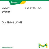 Water Suitable for LCMS chromatography, OmniSolv&#174; (Updated non-compliant text)