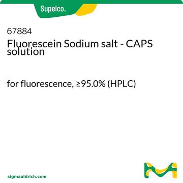 Fluorescein Sodium salt - CAPS solution for fluorescence, &#8805;95.0% (HPLC)