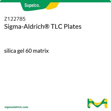 Sigma-Aldrich&#174; TLC Plates silica gel 60 matrix