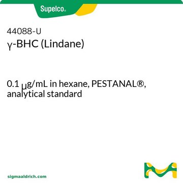 &#947;-BHC (Lindane) 0.1&#160;&#956;g/mL in hexane, PESTANAL&#174;, analytical standard