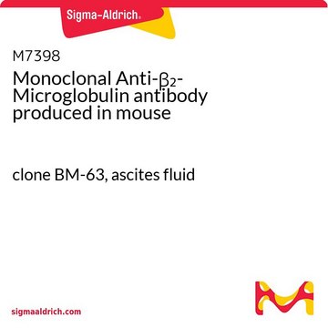 Monoclonal Anti-&#946;2-Microglobulin antibody produced in mouse clone BM-63, ascites fluid