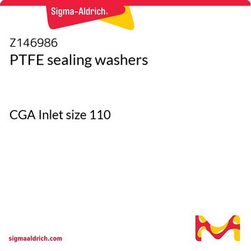 PTFE sealing washers CGA Inlet size 110