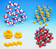 Molymod&#174; Crystal Structures Self-Assembly Model Set Sodium chloride
