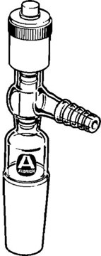 High-vacuum valve adapter male joint: ST/NS 29/32