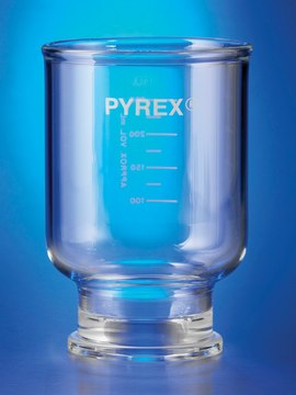 Pyrex&#174; graduated funnel, for 47 mm microfiltration assembly capacity 300&#160;mL