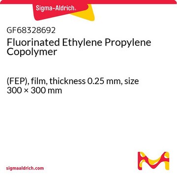 Fluorinated Ethylene Propylene Copolymer (FEP), film, thickness 0.25&#160;mm, size 300 × 300&#160;mm