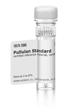 Pullulan Standard certified reference material, certified according to DIN, for GPC, 400,000