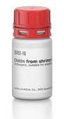 Chitin from shrimp shells suitable for analysis of chitinase, BioReagent, purified powder