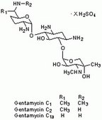 Gentamycin Sulfate Broad-spectrum cell culture antibiotic that is nontoxic to viruses and mammalian cells at antibacterial and antimycoplasmal concentrations.