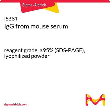 IgG from mouse serum reagent grade, &#8805;95% (SDS-PAGE), lyophilized powder