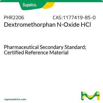 Dextromethorphan N-Oxide HCl Pharmaceutical Secondary Standard; Certified Reference Material