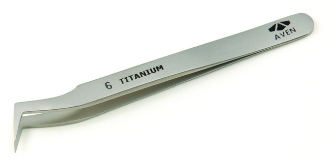 Titanium tweezers Style 6