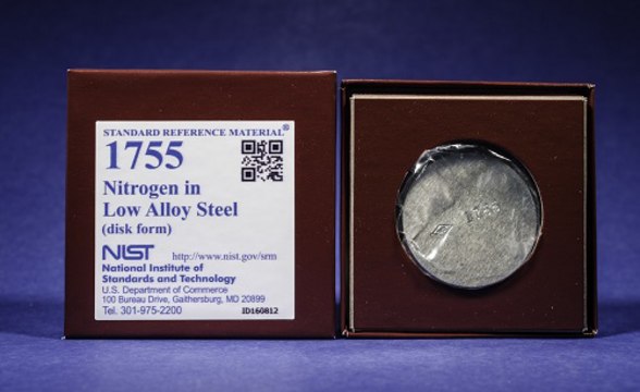 Nitrogen in low alloy steel NIST&#174; SRM&#174; 1755