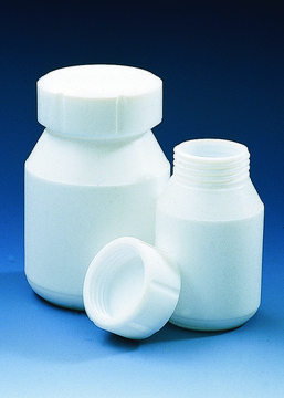 BRAND&#174; wide-mouth bottles with screw cap, PTFE capacity 100&#160;mL