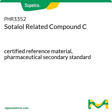 Sotalol Related Compound C certified reference material, pharmaceutical secondary standard