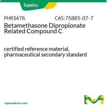 Betamethasone Dipropionate Related Compound C certified reference material, pharmaceutical secondary standard