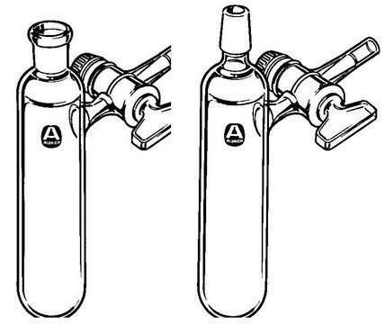 Schlenk reaction and storage tube female joint: ST/NS 24/40, capacity 250&#160;mL