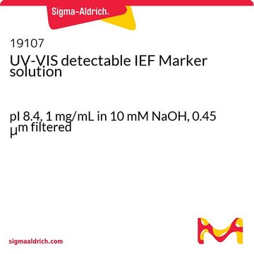 UV-VIS detectable IEF Marker solution pI 8.4, 1&#160;mg/mL in 10 mM NaOH, 0.45 &#956;m filtered