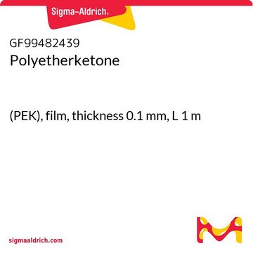 Polyetherketone (PEK), film, thickness 0.1&#160;mm, L 1&#160;m