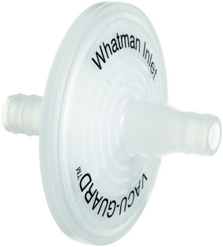 Whatman&#174; VACU-GUARD&#174; inline filter devices VACU-GUARD 50 mm disc, 0.45 PFTE housing, 10/pk