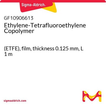 Ethylene-Tetrafluoroethylene Copolymer (ETFE), film, thickness 0.125&#160;mm, L 1&#160;m