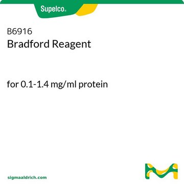 Bradford Reagent for 0.1-1.4 mg/ml protein