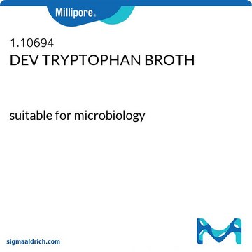 DEV TRYPTOPHAN BROTH suitable for microbiology