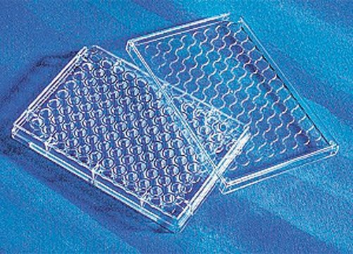 Corning&#174; 96 Well CellBIND&#174; Microplates flat bottom clear, black polystyrene, sterile, lid