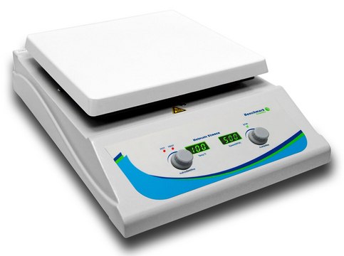 Benchmark Digital 10 x 10 inch Hotplate Magnetic Stirrer AC/DC input 230 V, EuroPlug