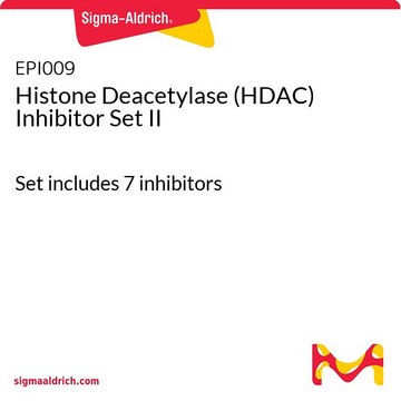 Histone Deacetylase (HDAC) Inhibitor Set II Set includes 7 inhibitors