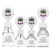 SP Bel-Art&#174; H-B Frio-Temp&#174; Calibrated Electronic Verification Lollipop Stem Thermometer temp. range at 0-70 °C, 0 and 50°C Calibration, bottle volume 30&#160;mL , with glass beads