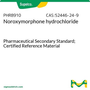 Noroxymorphone hydrochloride Pharmaceutical Secondary Standard; Certified Reference Material