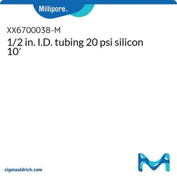 1/2 in. I.D. tubing 20 psi silicon 10&#8242;