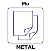 Molybdenum foil, 6mm disks, thickness 0.009mm, 99.9%