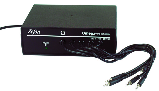 Omega Battery Charger AC/DC input 120&#160;V / 240&#160;V AC, units charged: 5