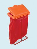 Poxygrid&#174; benchtop bag holder kit includes 1 bag holder, 1 cover &amp; 100 bags