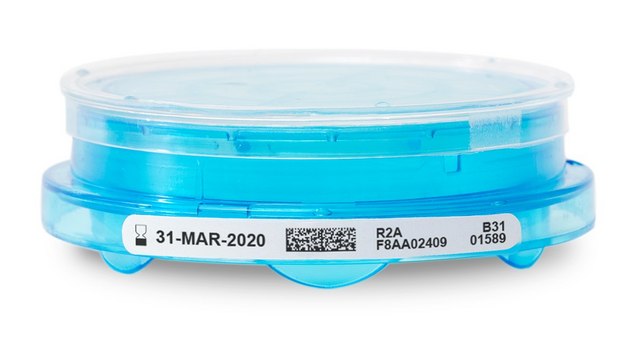 Milliflex Oasis&#174; Culture Media Plate suitable for (R2A low nutrient media plates for waterborne microorganisms)