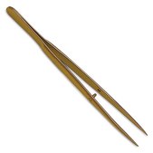 SP Bel-Art&#174; FEP Coated Steel Forceps L 98&#160;mm, straight PTFE-coated stainless steel