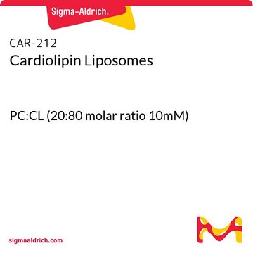 Cardiolipin Liposomes PC:CL (20:80 molar ratio 10mM)