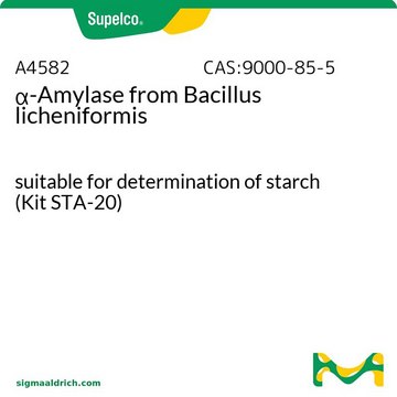 &#945;-Amylase from Bacillus licheniformis suitable for determination of starch (Kit STA-20)