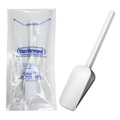 SP Bel-Art&#174; Sterileware&#8482; Sampling Scoop with Handle white polystyrene, nominal capacity 60&#160;mL (2&#160;oz), sterile, pkg of 100&#160;ea (individually wrapped)