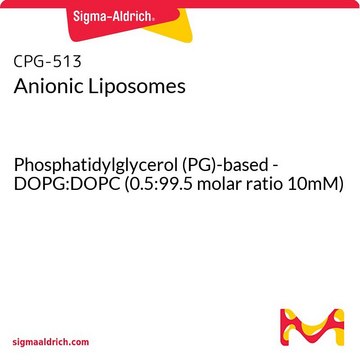 Anionic Liposomes Phosphatidylglycerol (PG)-based - DOPG:DOPC (0.5:99.5 molar ratio 10mM)